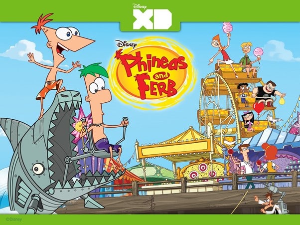 4. Phineas and Ferb