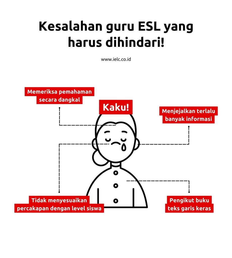 Kesalahan guru ESL yang harus dihindari
